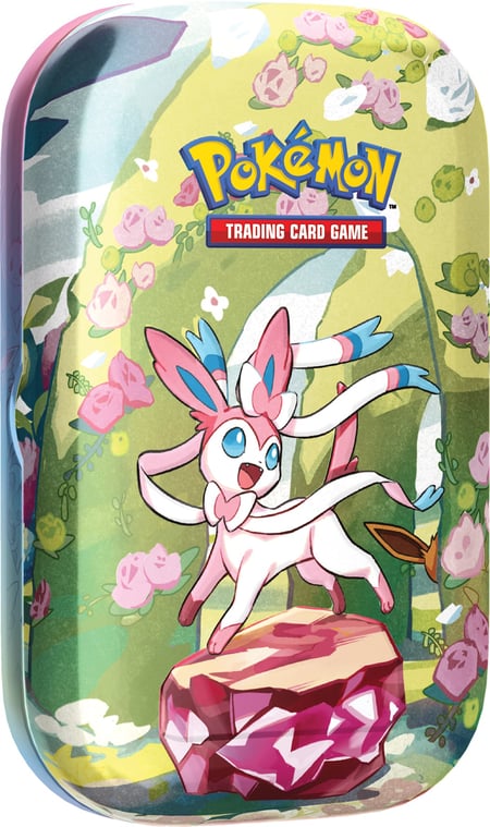 Mini Tin Pokémon - EV8.5 Evolutions Prismatiques - Modèles aléatoires - Vendu à l'unité