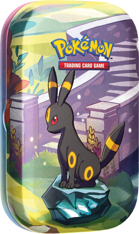 Mini Tin Pokémon - EV8.5 Evolutions Prismatiques - Modèles aléatoires - Vendu à l'unité