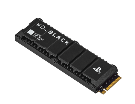 Disque SSD interne WD_BLACK SN850 NVMe 2 To sous licence officielle pour  consoles PS5 Noir - SSD internes