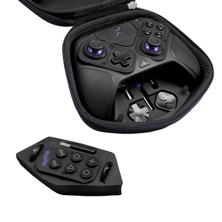 Clavier de contrôleur sans fil pour contrôleur PS5, Bluetooth 3.0 Mini  manette de jeu portable compatible avec le contrôleur PS5 