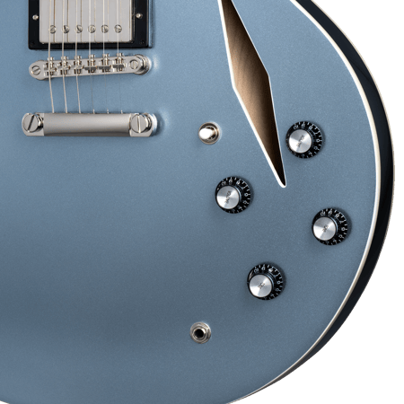 Epiphone DG-335 Dave Grohl - Guitare électrique - Semi-hollow - Bleu Pelham