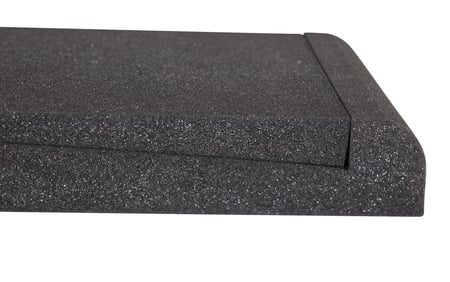 Gator Frameworks GFW-ISOPAD-SM - Paire de patins isolants pour moniteur de studio 