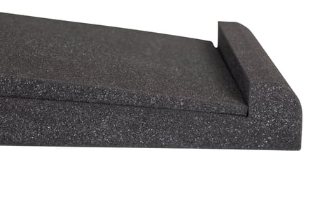 Gator Frameworks GFW-ISOPAD-SM - Paire de patins isolants pour moniteur de studio 