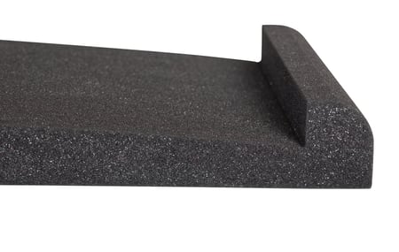 Gator Frameworks GFW-ISOPAD-SM - Paire de patins isolants pour moniteur de studio 