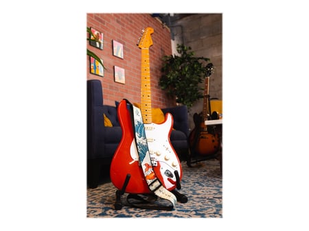 LEVY'S - MPD2C-124 - Sangle guitare et basse polyester imprimé en vente  chez Global Audio Store - Sangles Guitares & Basses