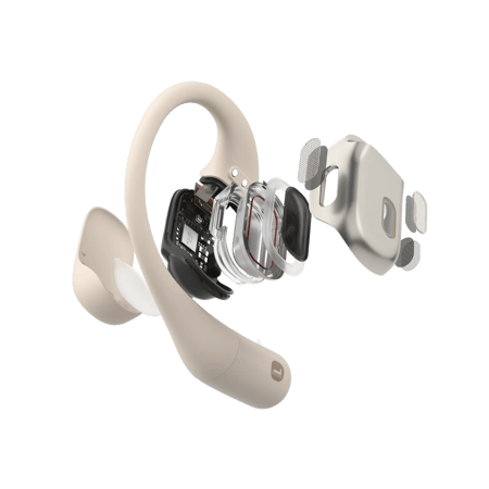 Écouteurs sans fil Shokz - OpenFit - Beige