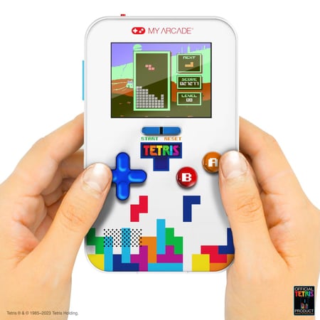 Console De Jeu Tetris Classique Et Portable, Avec Grand Écran, Pour Jeux De  Puzzle Et Anti-stress, 1 Pièce