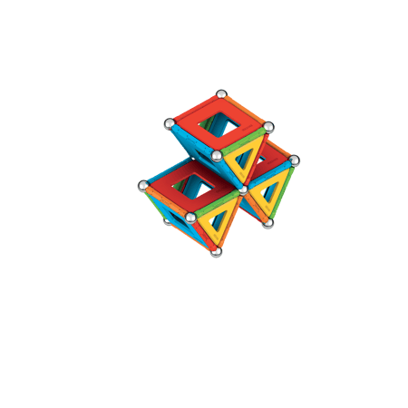 Geomag Classic - Panels Supercolor - 78 pièces - Jeux de construction