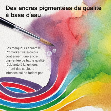 Arrtx Set De 8 Arqueurs Acryliques à Double Pointe (pointe Pinceau Et