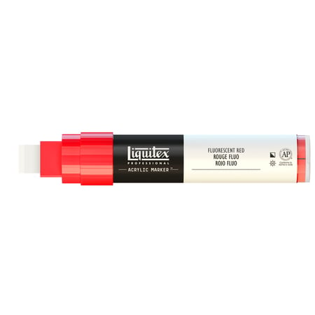 Paint Marker - Pointe large - rouge fluorescent - Les Marqueurs