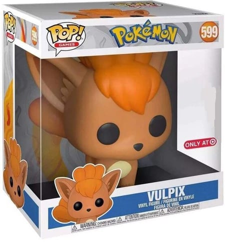 Figurine - Funko Pop! n°599 - Pokémon - Goupix - 25 cm - Produits dérivés  jeux vidéo - Autour du jeu vidéo