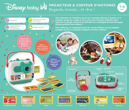 Projecteur & Conteur d'histoires Clementoni Disney Baby - Conteuse