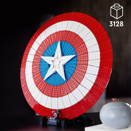 LEGO Marvel Le Bouclier de Captain America : un objet de collection  incontournable