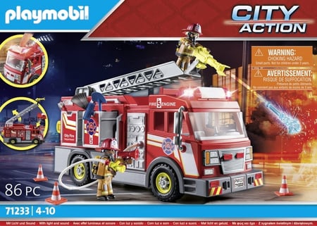 CAMION POMPIERS GRANDE ECHELLE