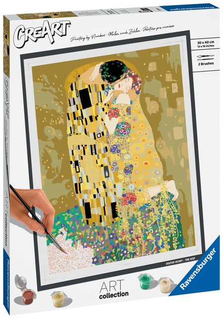 Peinture à numéros Complexe - Le baiser Klimt - Bricolage