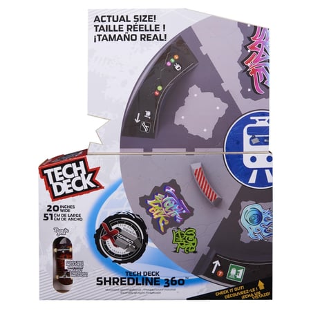 Rampe Motorisée Shredline 360° Tech Deck - Jeux de récré