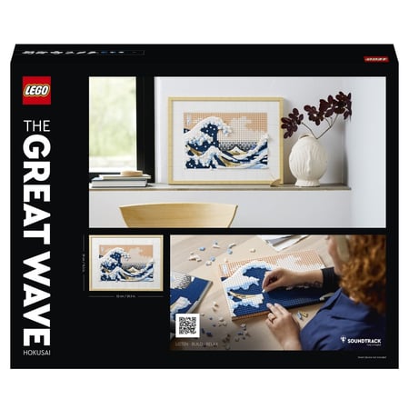 LEGO®31208 - Hokusai, La Grande vague - LEGO® Art - Jeux de construction