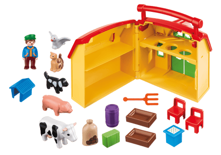 Petite ferme Playmobil 1'2'3