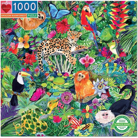 Puzzles pour Adultes 1000 Puzzles en Bois pour Adultes Animaux De La Jungle  Puzzles Adultes 1000 Pièces Puzzle pour Adultes Et Enfants À Partir De 10