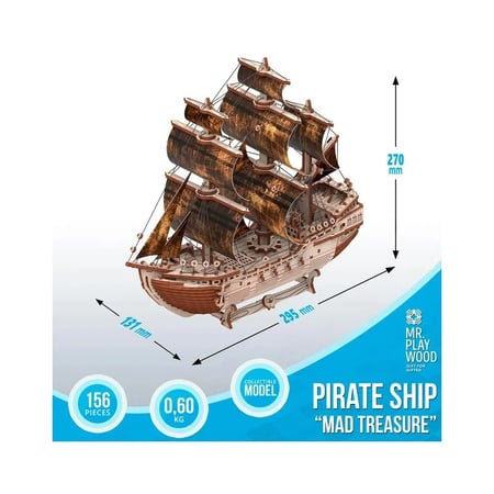 Bateau pirate - Mr. Playwood