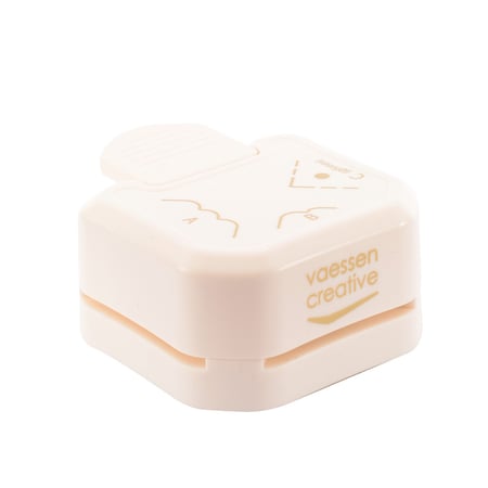 Coupe Angle Arrondi Papier Perforatrice D'Angle 3 En 1 Vaessen Creative - Coin Décoratif Pour Scrapbooking, Cartes - 3 Tailles Coupe Papier