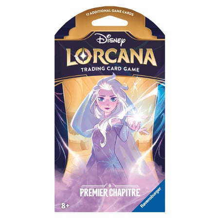 Jeu de cartes à collectionner - Disney Lorcana : Premier chapitre - 1 Booster 12 cartes - Modèle aléatoire