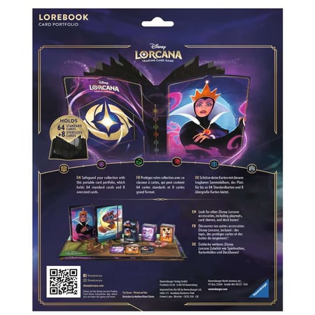 Portefolio A5 La Reine - Disney Lorcana : Premier chapitre