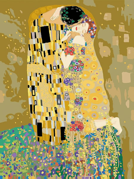 Peinture à numéros Complexe - Le baiser Klimt - Bricolage
