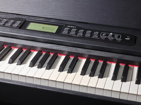 vidaXL Piano Electronique Piano Numérique avec 88 Touches et Support Enfants