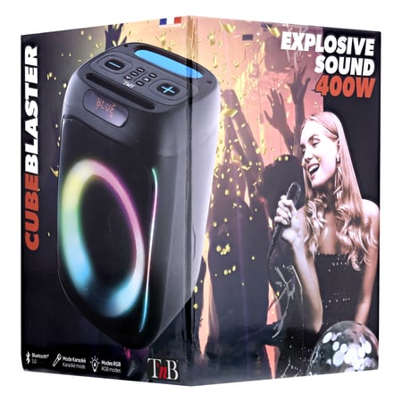 Enceinte Danley Cube Caisson De Basse, Haut-parleur Coaxial 6 Pouces 400W, Modèle A1121