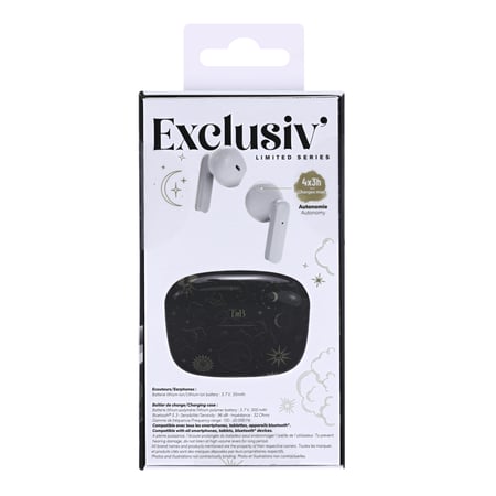 Écouteurs Bluetooth T'nB - Collection Xclusiv' ASTRO - Noir/doré - Ecouteurs