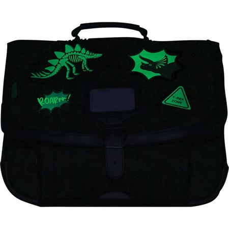 Cartable Tann's Kaki Les Fantaisies Timothée compartiments