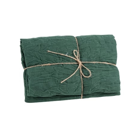 Chemin de table - Cheesecloth - Tissu - Vert anglais - 90 cm x 3 m