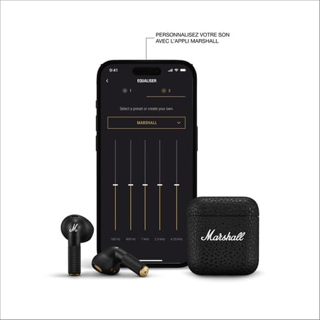 Ecouteurs sans-fil Marshall - Minor IV - Noir