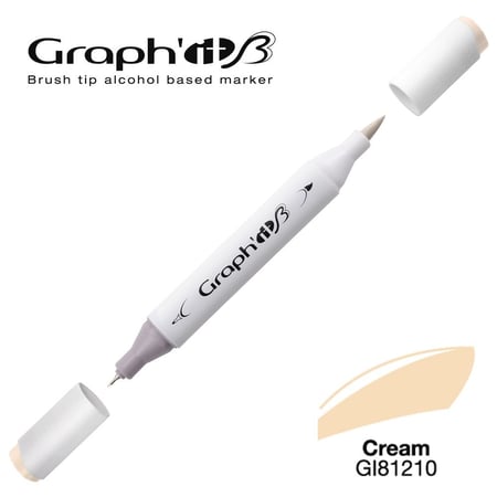 Marqueur brush à alcool - Graph'It - Cream - n°1210
