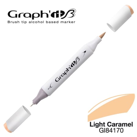 Marqueur brush à alcool - Graph'It - Light Caramel - n°4170
