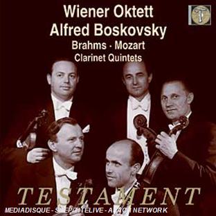 BRAHMS, QUINTETTE POUR CLARINETTE, OP. 1 15 - MOZART, QUINTETTE POUR CLARINETTE K