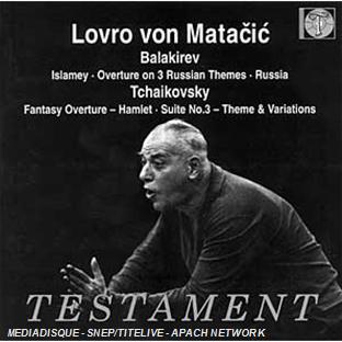 BALAKIREV : ISLAMEY, OUVERTURE SUR 3 THE MES RUSSES... - TCHAIKOVSKI : HAMLET, OU