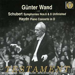 SCHUBERT : SYMPHONIES N°6 EN DO MAJEUR, D589 & N°8 EN SI MINEUR, D759 - HAYDN :