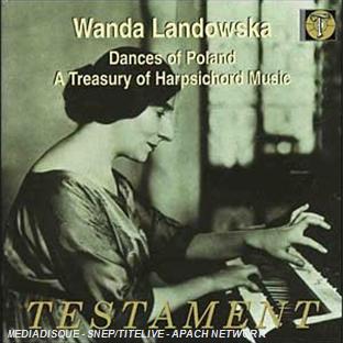 ... PLAYS : DANCE OF POLAND . A TREASURY OF HARPSICHORD MUSIC