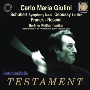 OEUVRES DE GIOACHINO ROSSINI, FRANZ SCHU BERT, CESAR FRANCK, CLAUDE DEBUSSY