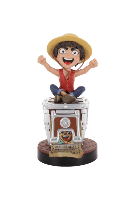 Figurine et station de charge - One Piece : Luffy - Cable Guys