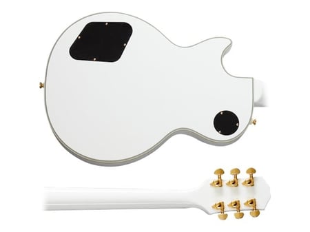 Epiphone - Les Paul Custom - Blanc alpin - Guitare électrique