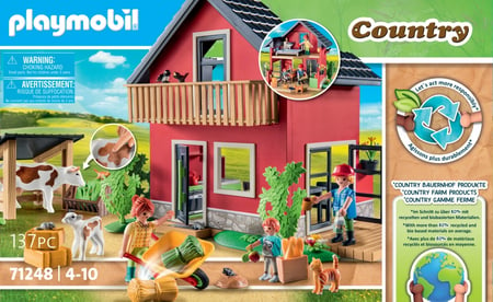 Playmobil® - Petite ferme - 71248 - Playmobil® Country - Figurines et  mondes imaginaires - Jeux d'imagination