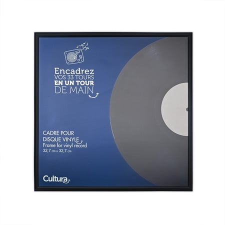 Cadre pour disque vinyle Cultura