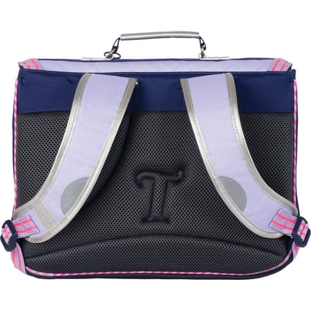 Cartable Tann's Violet Les Fantaisies Lisa compartiments