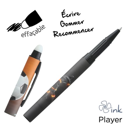 GDFJBG Stylo Effaçable à Friction, Avec Encre Thermosensible, Gamme De Couleurs D'encre, Forme Conique, Pointe De 0,7 Mm, En Forme D'animaux, Pour Enlever L 'encre Pour Écoliers (Argenté