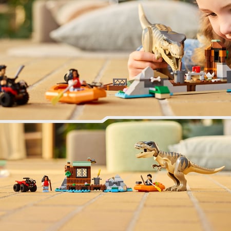 LEGO® 76975 - Le T. rex et l’évasion sur la rivière - Jurassic World