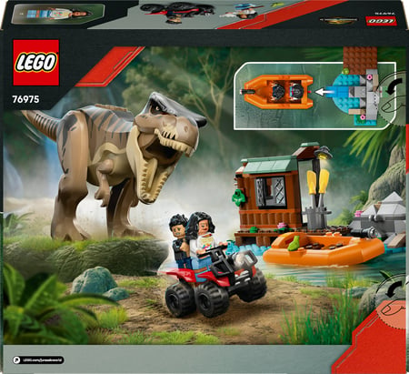 LEGO® 76975 - Le T. rex et l’évasion sur la rivière - Jurassic World