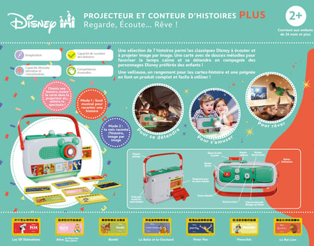 A Partir De 3 Ans Conteur D'histoires + Écouteurs